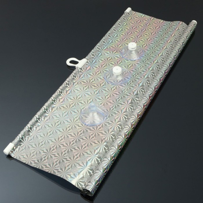 Шторка солнцезащитная на лобовое стекло, 68х125 см