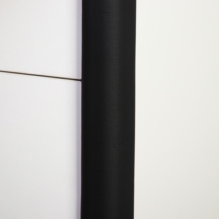 Лента для углов, 2 м, ширина 8 см, цвет чёрный