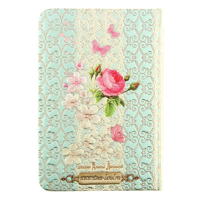 Записная книжка "Для моих секретных записей", формат А6, 96 л, серебряный срез