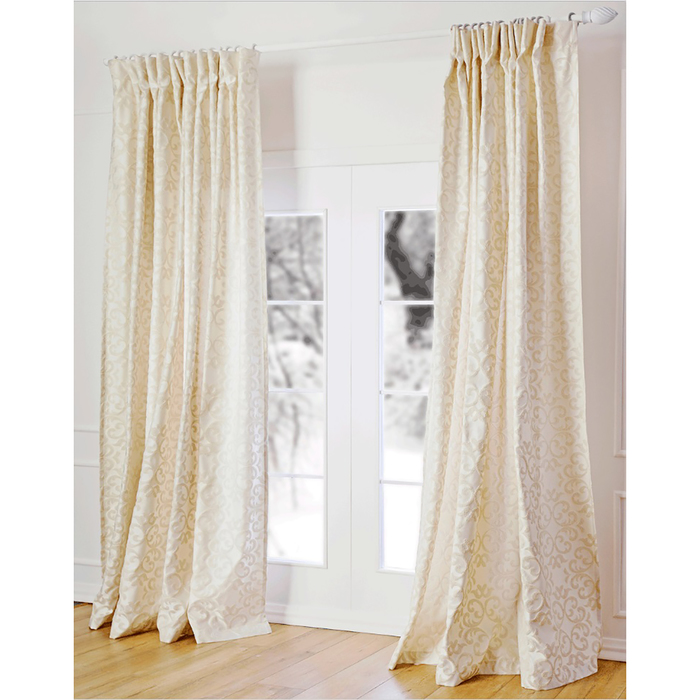 Комплект штор «Слава», размер 140х270 см, белый