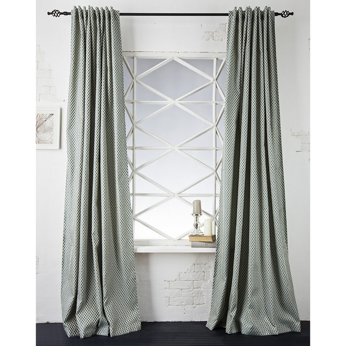 Комплект штор «Амрум», размер 140х270 см, синий