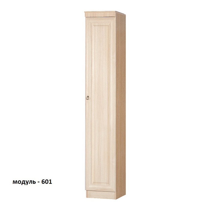 Гостиная "Инна 3", 3200х2248х468 мм, модули 601, 601, 602, 602, 603, денвер светлый