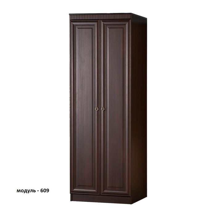 Гостиная "Инна 4", 3200х2248х548 мм, модули 611, 603, 609, денвер темный