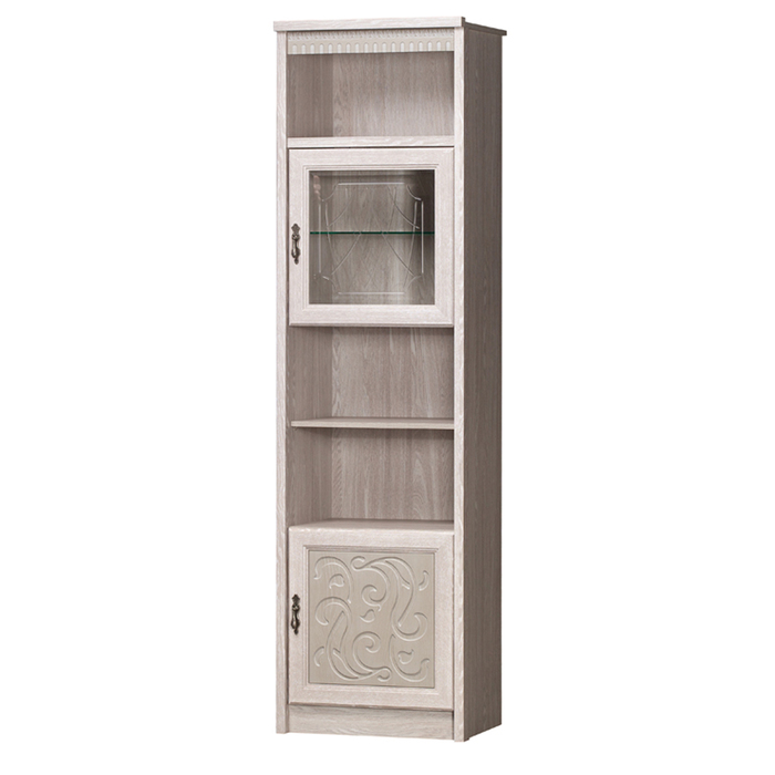 Гостиная "Лючия", 3457х2315х595 мм, модули 186,188,181, дуб оксфорд серый