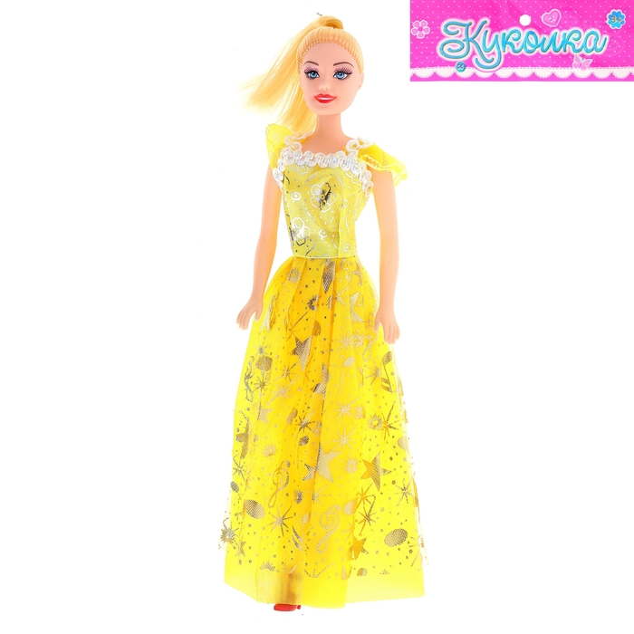 Кукла модель "Кейт" в вечернем платье, МИКС