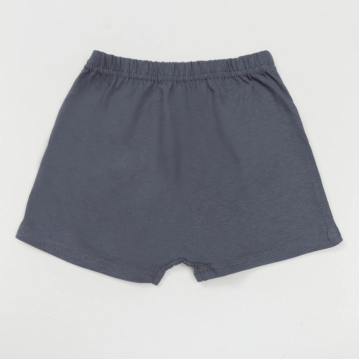 Боксеры для мальчика, рост 92-98 см, цвет серый 410/4