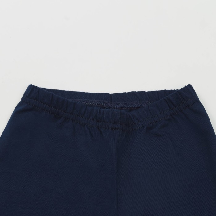 Бриджи для девочки, рост 116 см, цвет синий 420/1