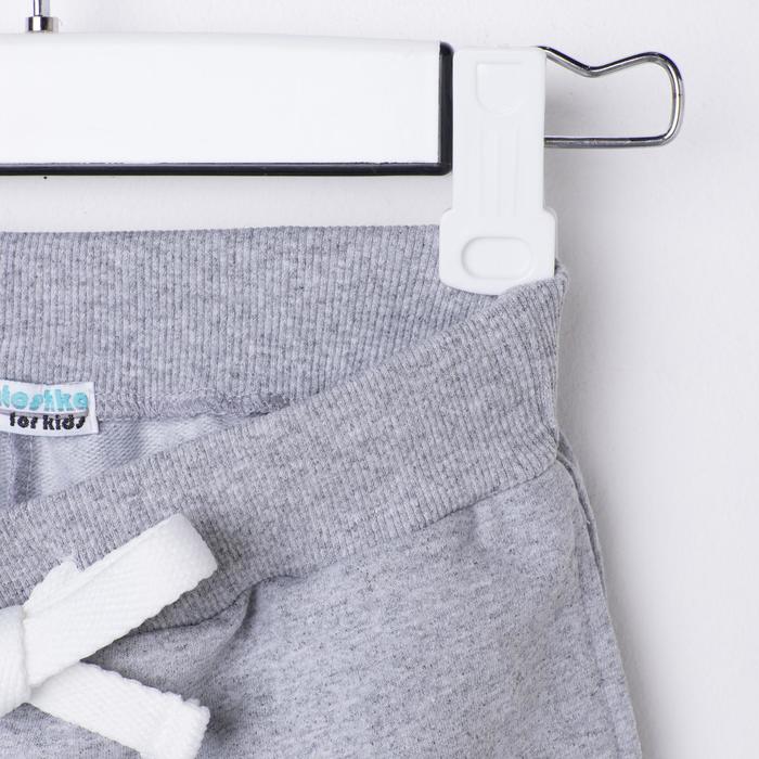 Брюки для девочки, рост 122 см, цвет серый 512.1/1