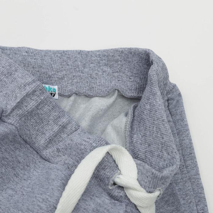 Брюки для девочки, рост 122 см, цвет серый 512.1/1