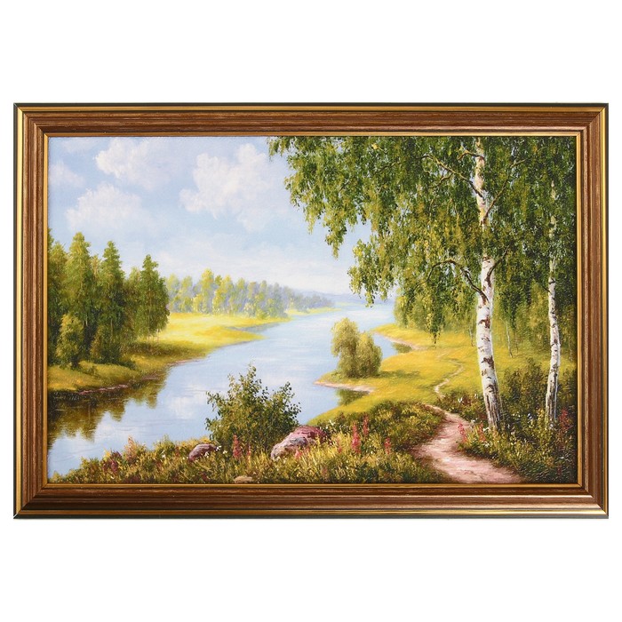 Картина "Лесная тропинка" 23*33 см