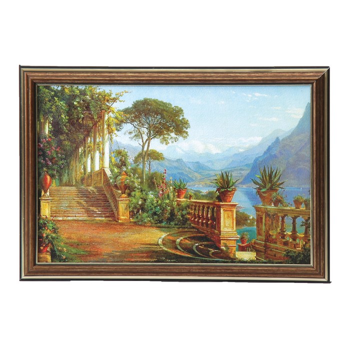 Картина "Набережная" 23*33 см