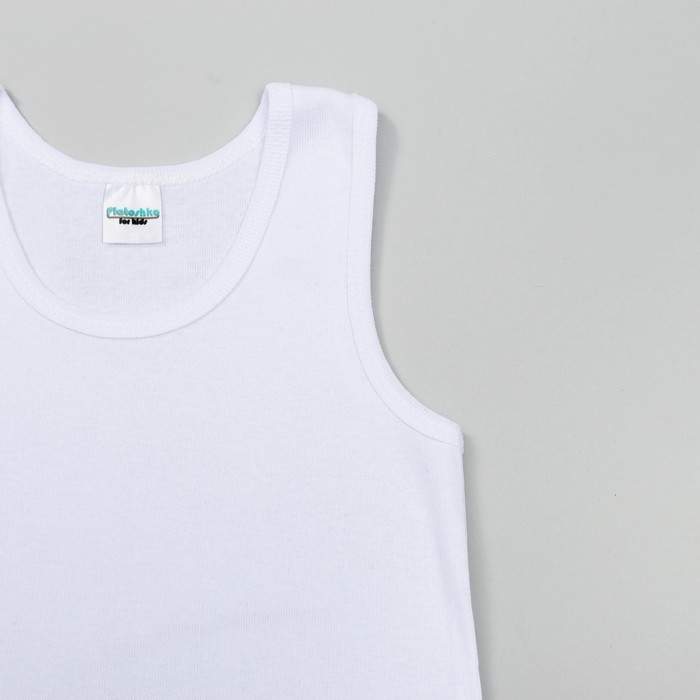 Комплек для мальчика (майка,трусы), рост 116 см, цвет белый 660/1