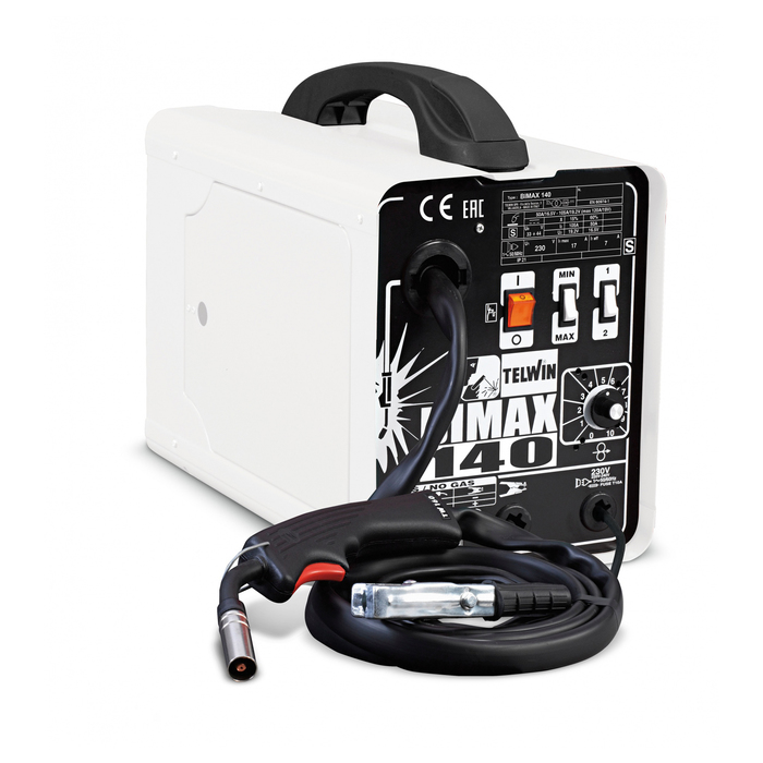 Сварочный полуавтомат TELWIN BIMAX 140 TURBO, 220В, 50-120А, 0.6-0.8 мм