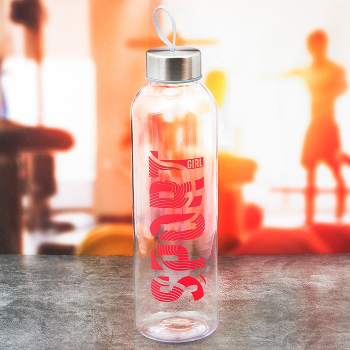 Бутылка для воды "Sport girl", 500 мл