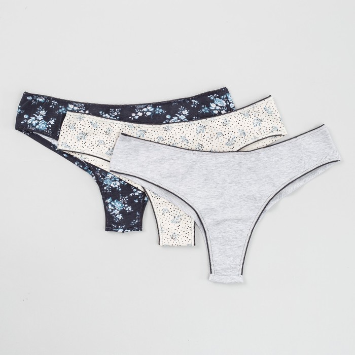 Набор женских трусов бразилиано (3 шт) IMD87771738 Buttercups цвет синий (turchino), р-р 46   348887