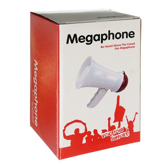 Мегафон ручной HW-1R, дальность 100 м, 3 режима работы