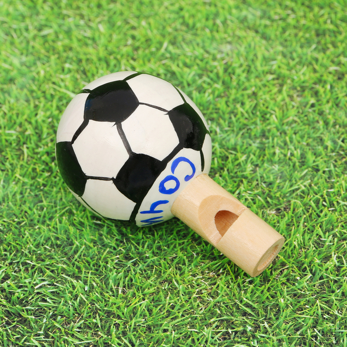 Свисток деревянный расписной "Сочи"