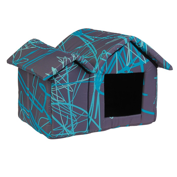 Домик "Двойная крыша", 50 х 30 х 35 см, плащевка