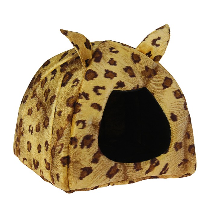 Домик "Шатер с ушками", 35 х 35 х 32 см, флок