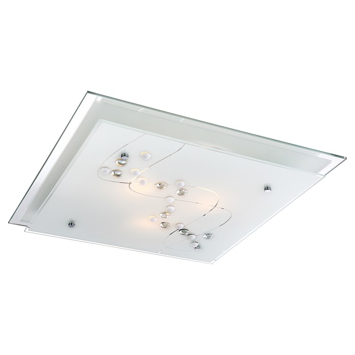 Светильник BALLERINA I 3x60Вт E27 ILLU хром 42x42x8,5см