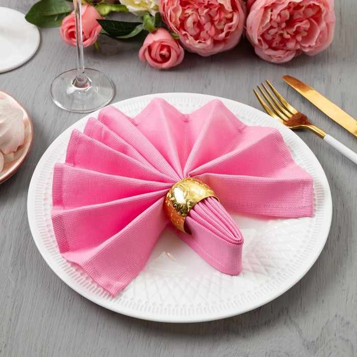 Набор салфеток "Этель" Капкейк 40х40 см - 4 шт, рогожка 100% хлопок