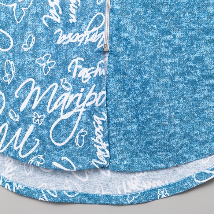 Туника женская "Дэним" f1014 цвет джинса, р-р 44