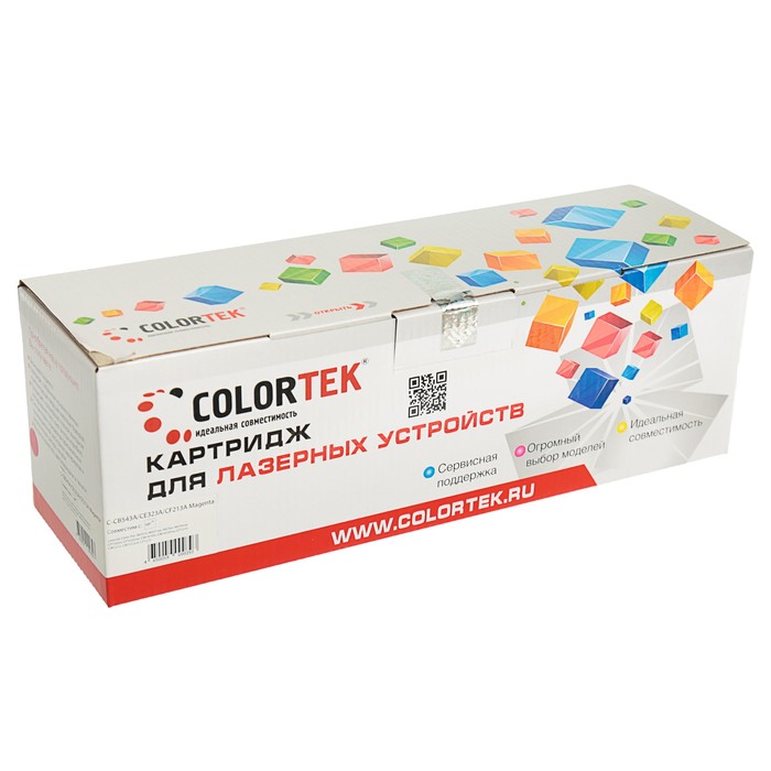 Картридж Colortek HP CB543A/CE323A, 1400 копий, пурпурный