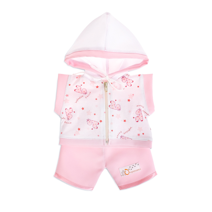 Одежда для пупса 45 см: кофточка и штанишки