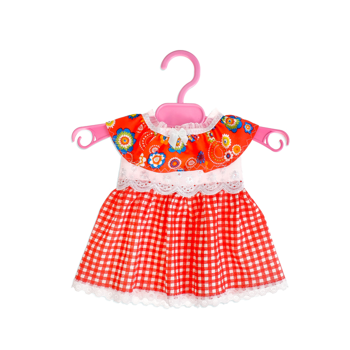 Одежда для пупса 45 см: платье