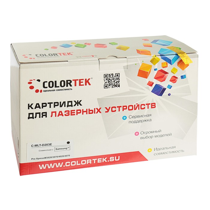 Картридж Colortek Samsung MLT-D203E, 10000 копий, черный