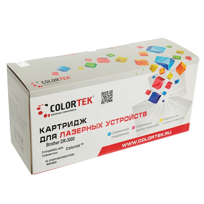Картридж Colortek Brother DR-3000 (DU), 20000 копий, черный