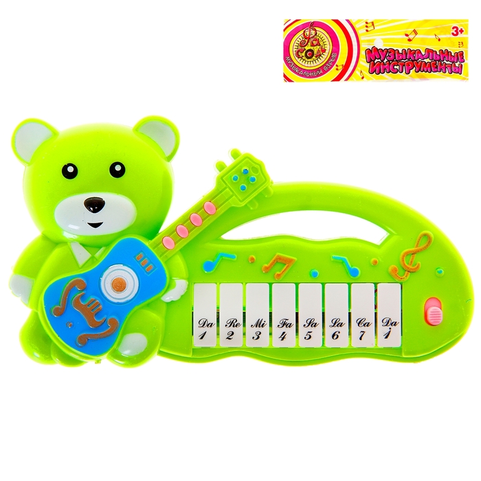 Пианино «Мишка», звуковые эффекты, МИКС