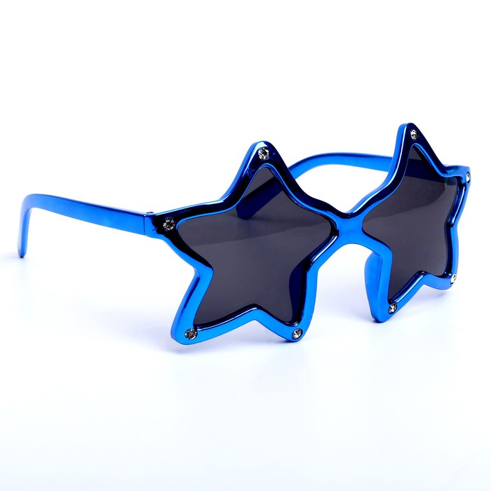 Карнавальные очки «Звёзды», цвета МИКС карнавальные очки звёзды цвета микс
