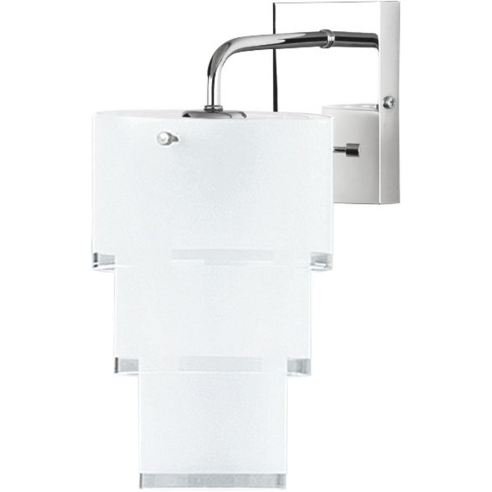 Бра CREO 1x60Вт E27 хром 26x26x31см