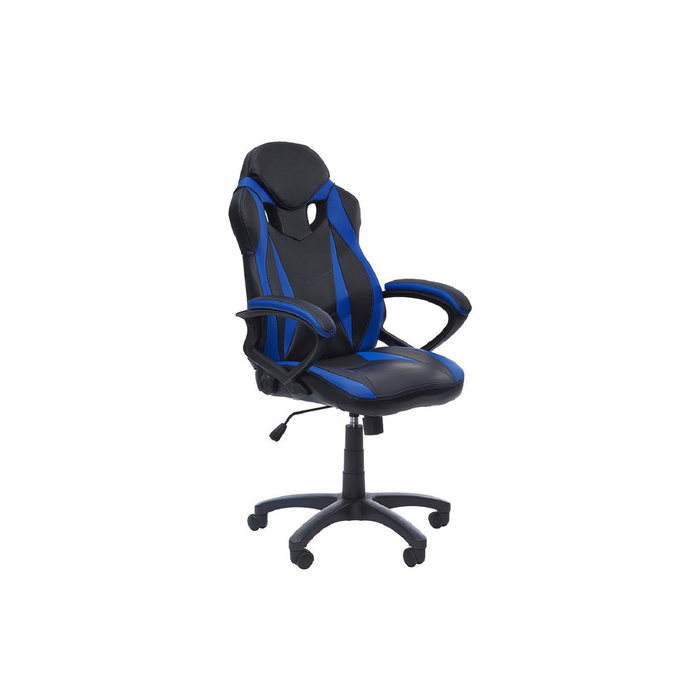 Кресло рабочее Danger, цвет чёрно-синий