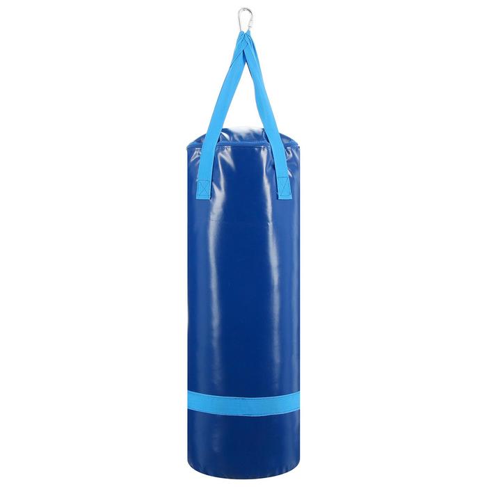 Боксёрский мешок, вес 20 кг, на ленте ременной, цвет синий боксёрский мешок вес 20 кг на ленте ременной цвет чёрный