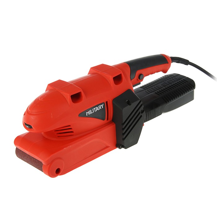 Ленточная шлифмашина MILITARY BS600, 600Вт, 170-250м/мин, лента 457х75мм