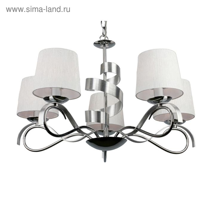 

Люстра подвесная «Джулия», E14, 5x40W хром 65x65x120 см