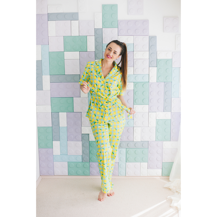 Сорочка женская KAFTAN "Lemon", р-р 48-50, 80% хл, 20% п/э