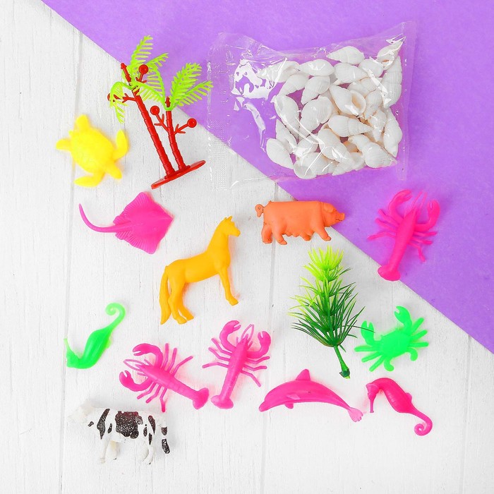 Тактильная коробочка "Животные"