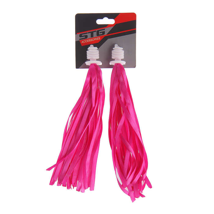 Вставки в грипсы STG FCR-S203,7, цвет:фуксия