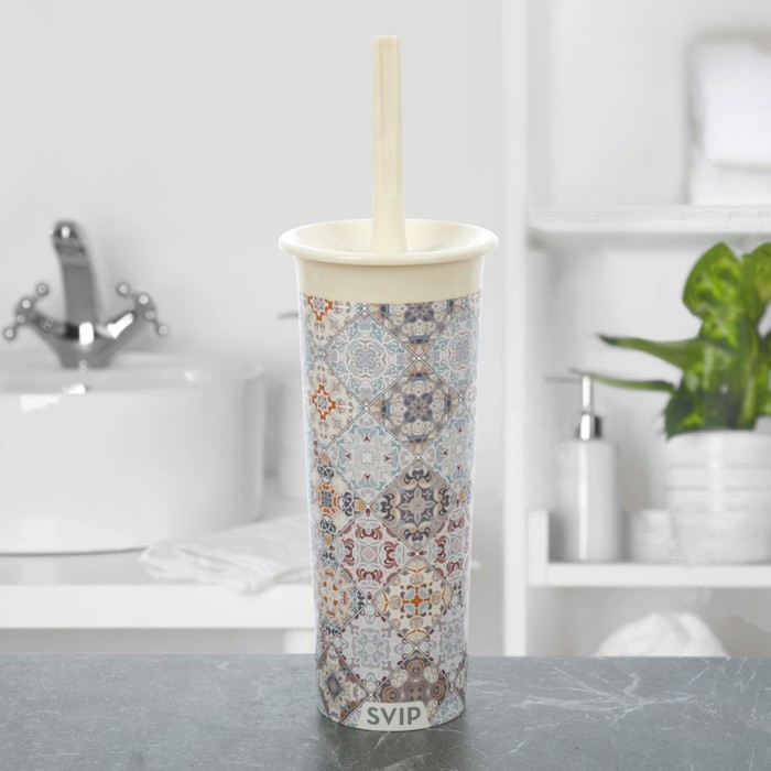 Ерш для унитаза с подставкой "Декор. Марокко"