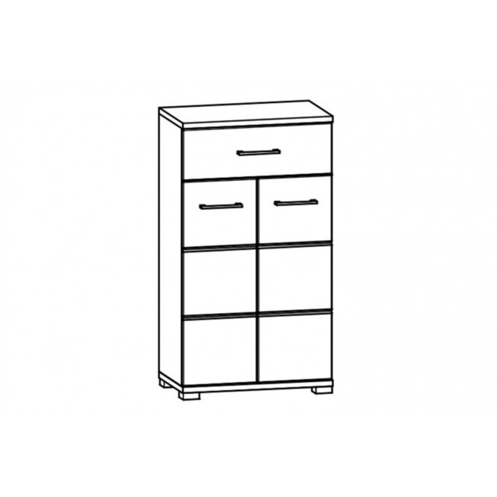 Тумба для обуви Homeline, ЛДСП, цвет дуб