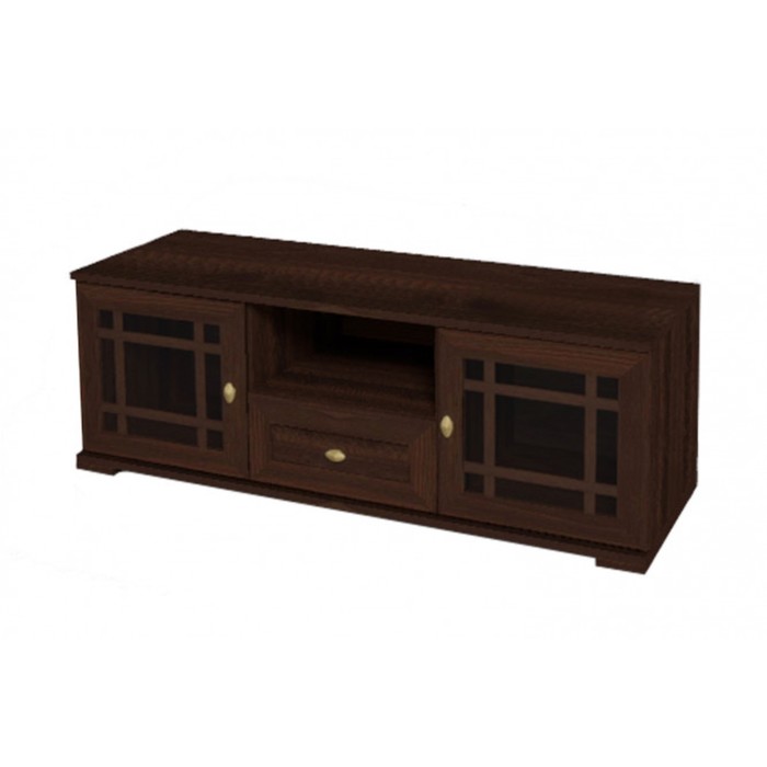 Тумба под ТВ Sherlock, ЛДСП, цвет коричневый