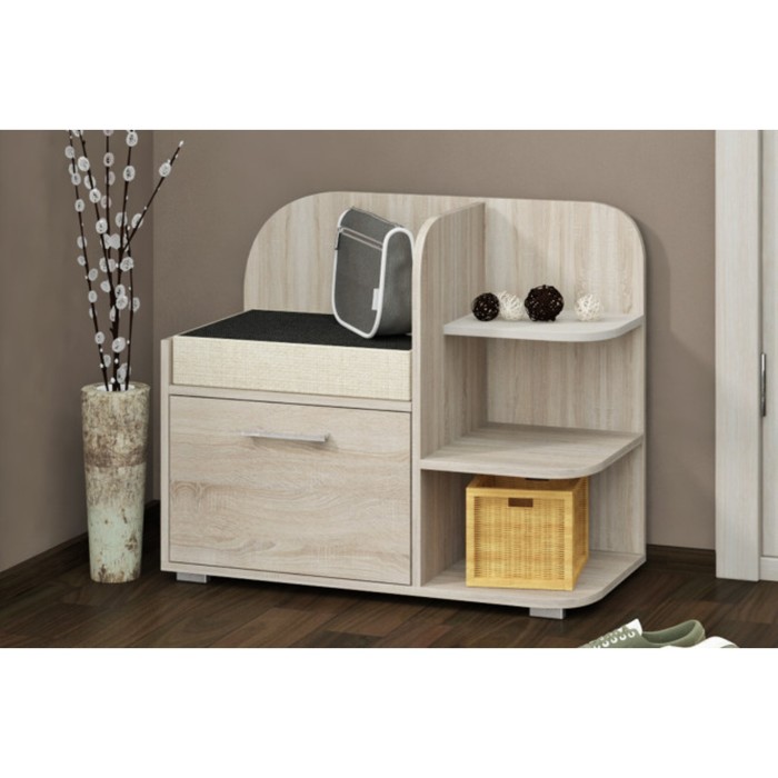 Тумба "Арт мини", ЛДСП, цвет дуб