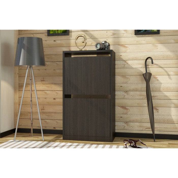 Тумба для обуви "Ламина", ЛДСП, цвет венге