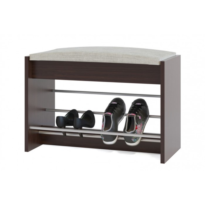 Тумба для обуви "ТП-5", ЛДСП, цвет венге