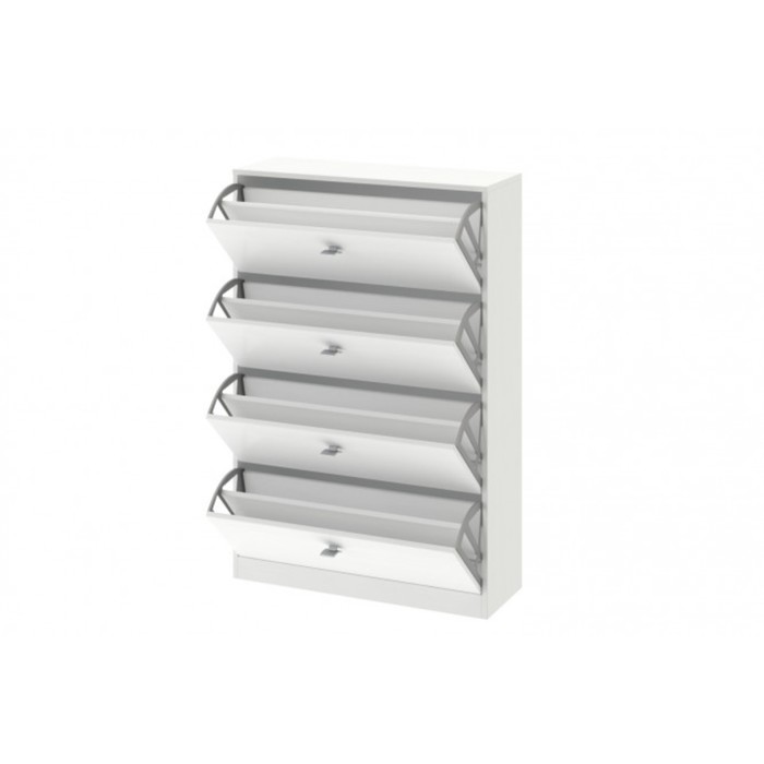 Тумба для обуви "Париж", ЛДСП, цвет белый