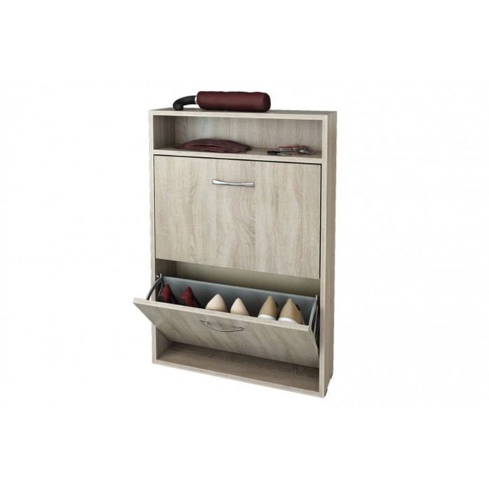 Тумба для обуви "Милан-ХФ-25", ЛДСП, цвет дуб