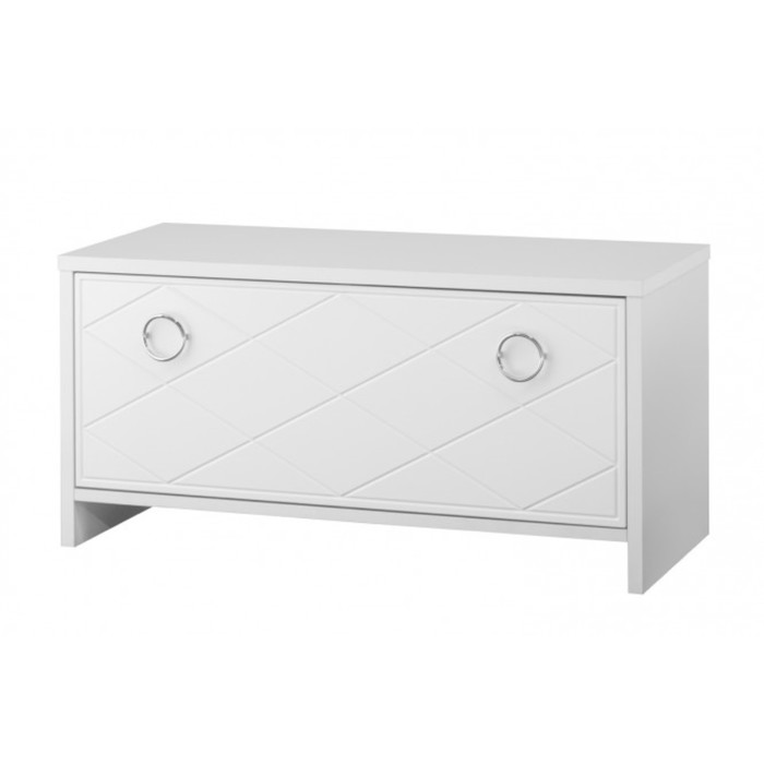 Тумба для обуви "Лучидо", МДФ, цвет белый